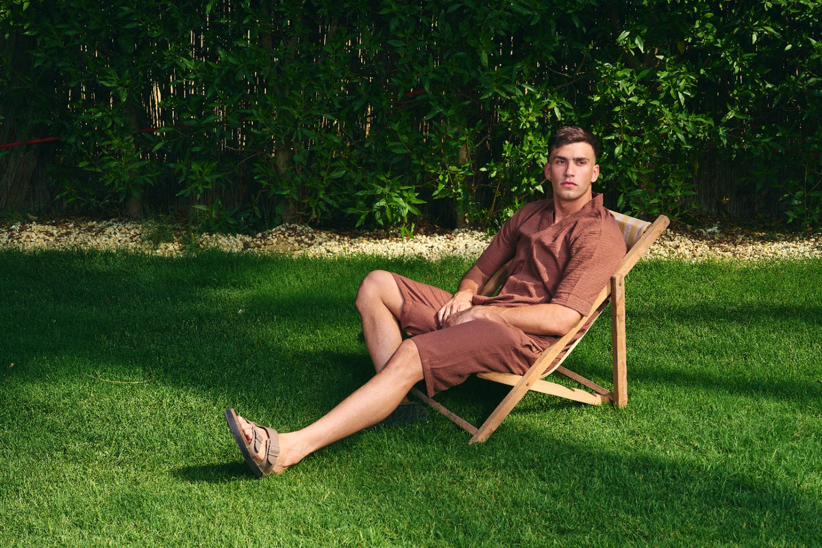 Embroidered Interlock Short